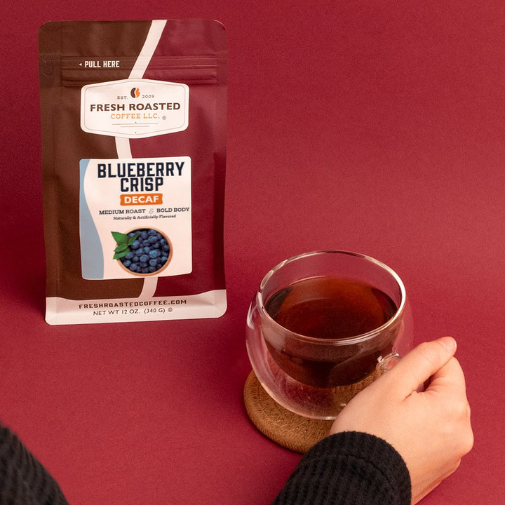 Decaf Blueberry Crisp - Flavored Roasted Coffee