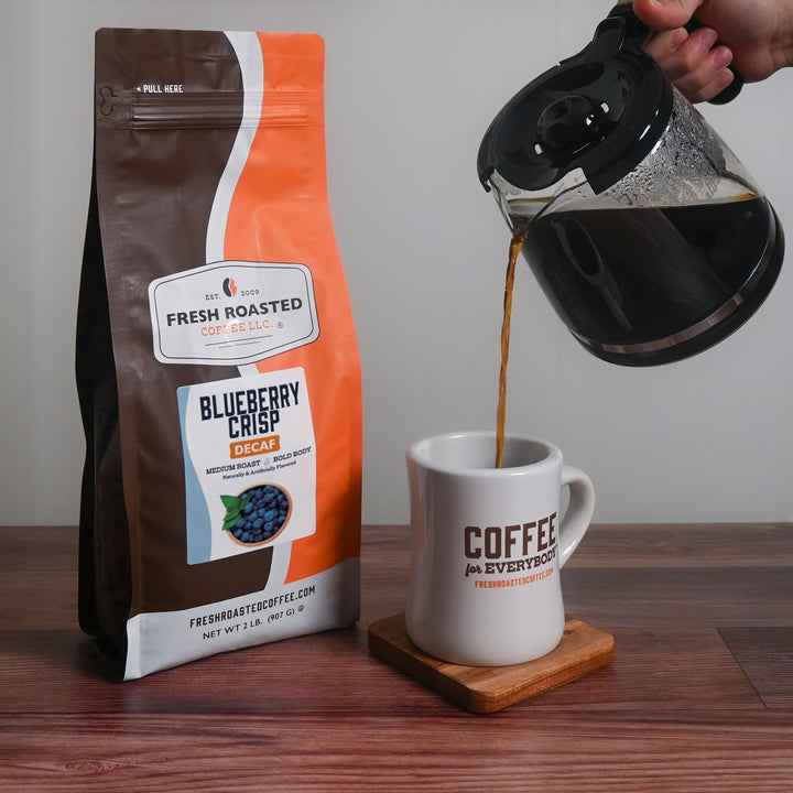 Decaf Blueberry Crisp - Flavored Roasted Coffee