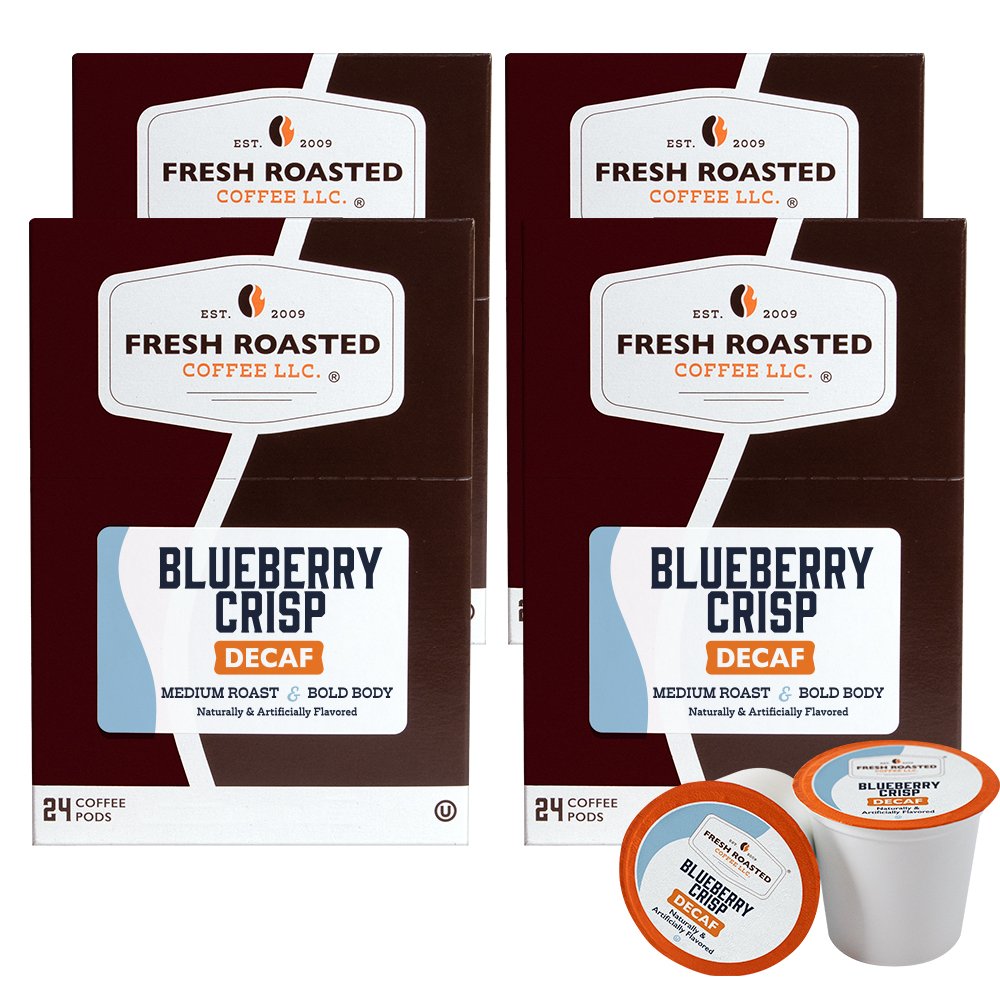 Decaf Blueberry Crisp - Flavored Coffee Pods