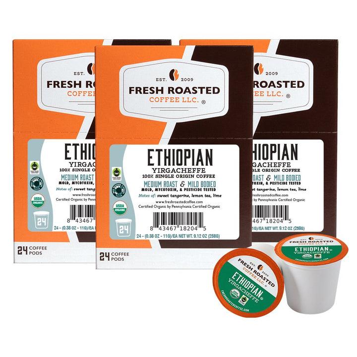 Organic Ethiopian Yirgacheffe - Classic Coffee Pods