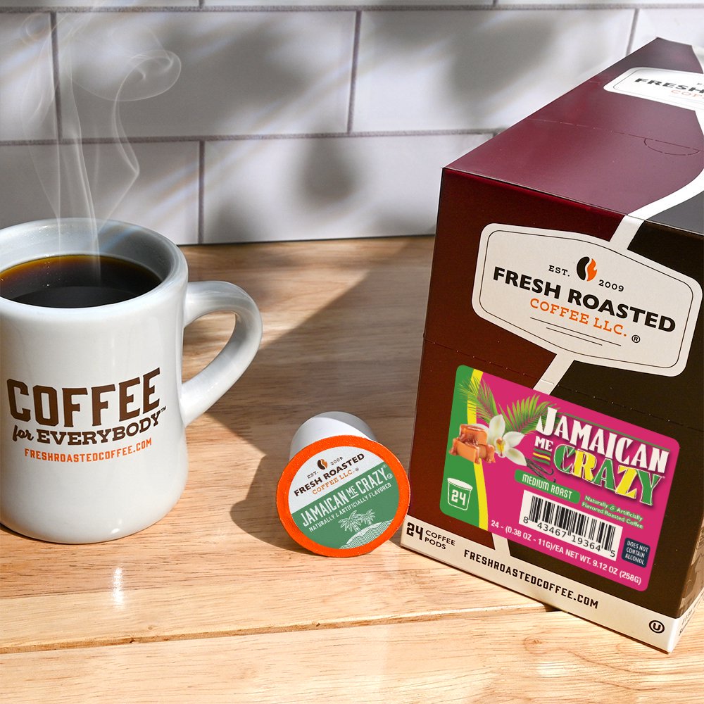Jamaican Me Crazy® - Flavored Classic Pods – Fresh Roasted Coffee