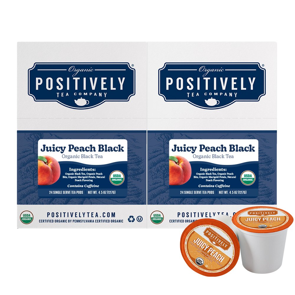 Juicy Peach Black - Tea Pods