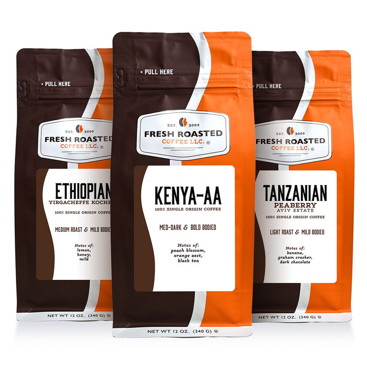 East African Coffee Trio - Roasted Coffee Bundle