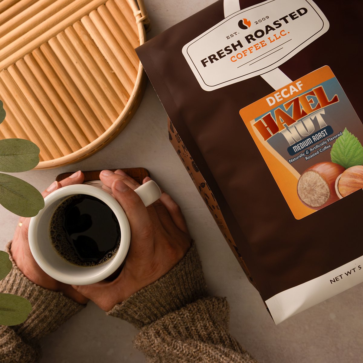 Decaf Hazelnut - Flavored Roasted Coffee – Fresh Roasted Coffee