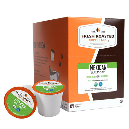 Organic Mexican Swiss Water Half Caf - Classic Pods
