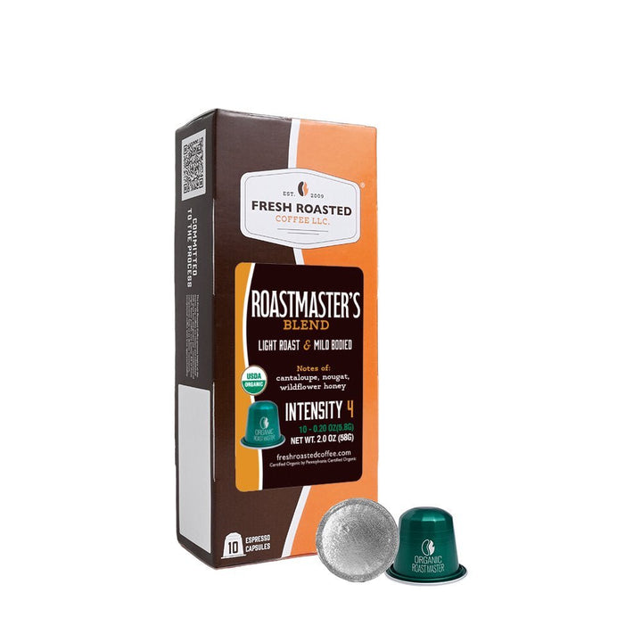 Organic Roastmaster's Blend - Espresso Capsules