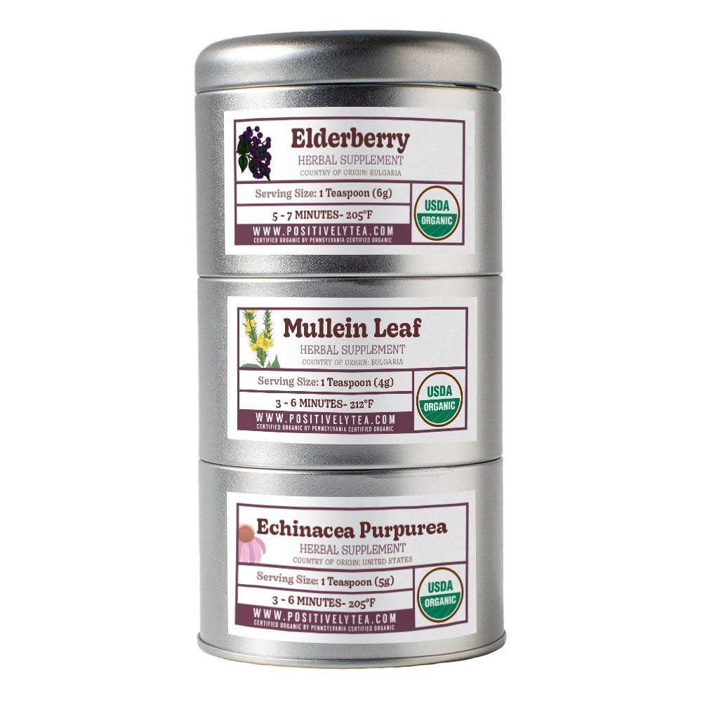 Organic Positively Botanical Tin Trio - Cold Comfort