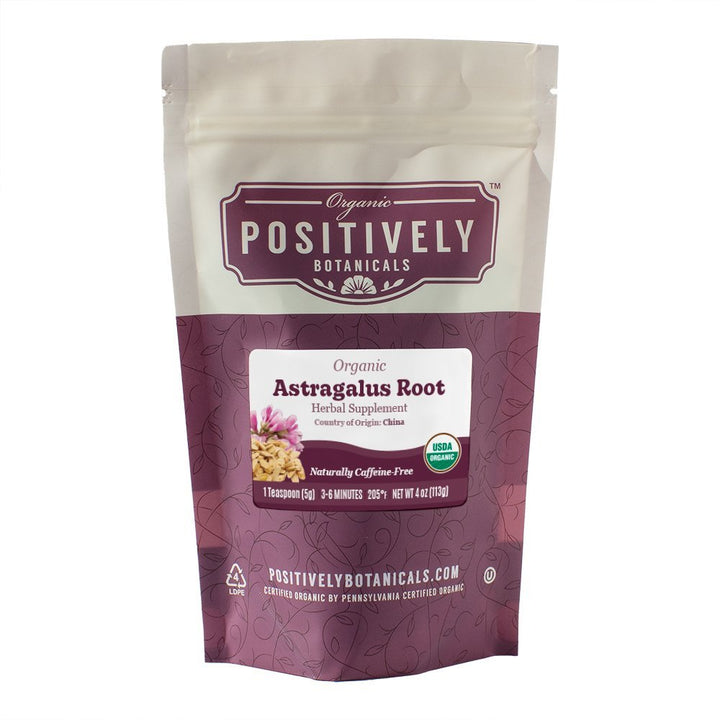 Organic Astragalus Root - Loose Leaf Botanical