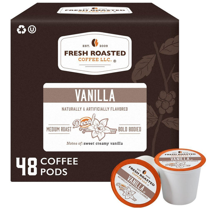 Decaf Vanilla - Flavored Coffee Pods