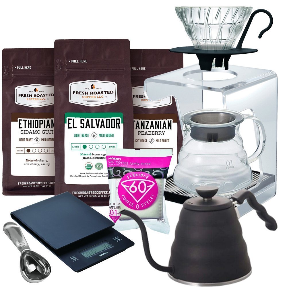 Hario V60 Pour Over Kit - Coffee Gift Set
