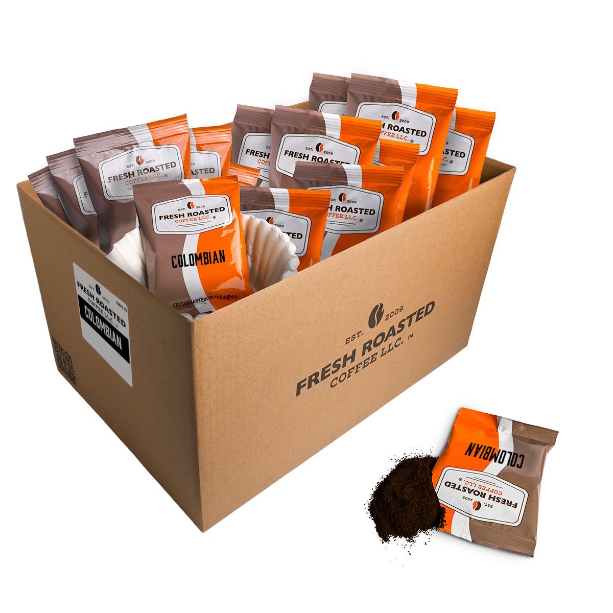 100% Colombian, 1.75 oz - Coffee Portion Packs