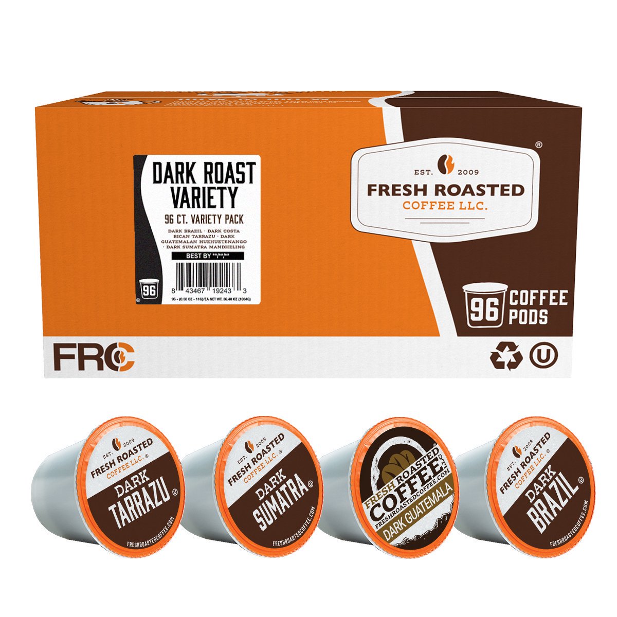 Dark Roast Single Origin Variety Pack - Classic Coffee Pods