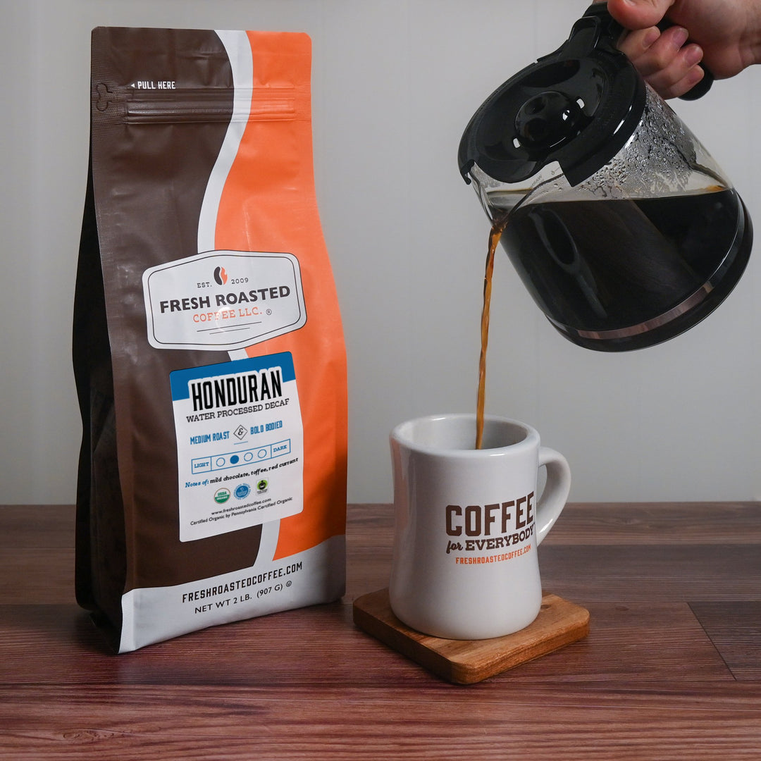 Organic Honduran Water-Processed Decaf - Roasted Coffee