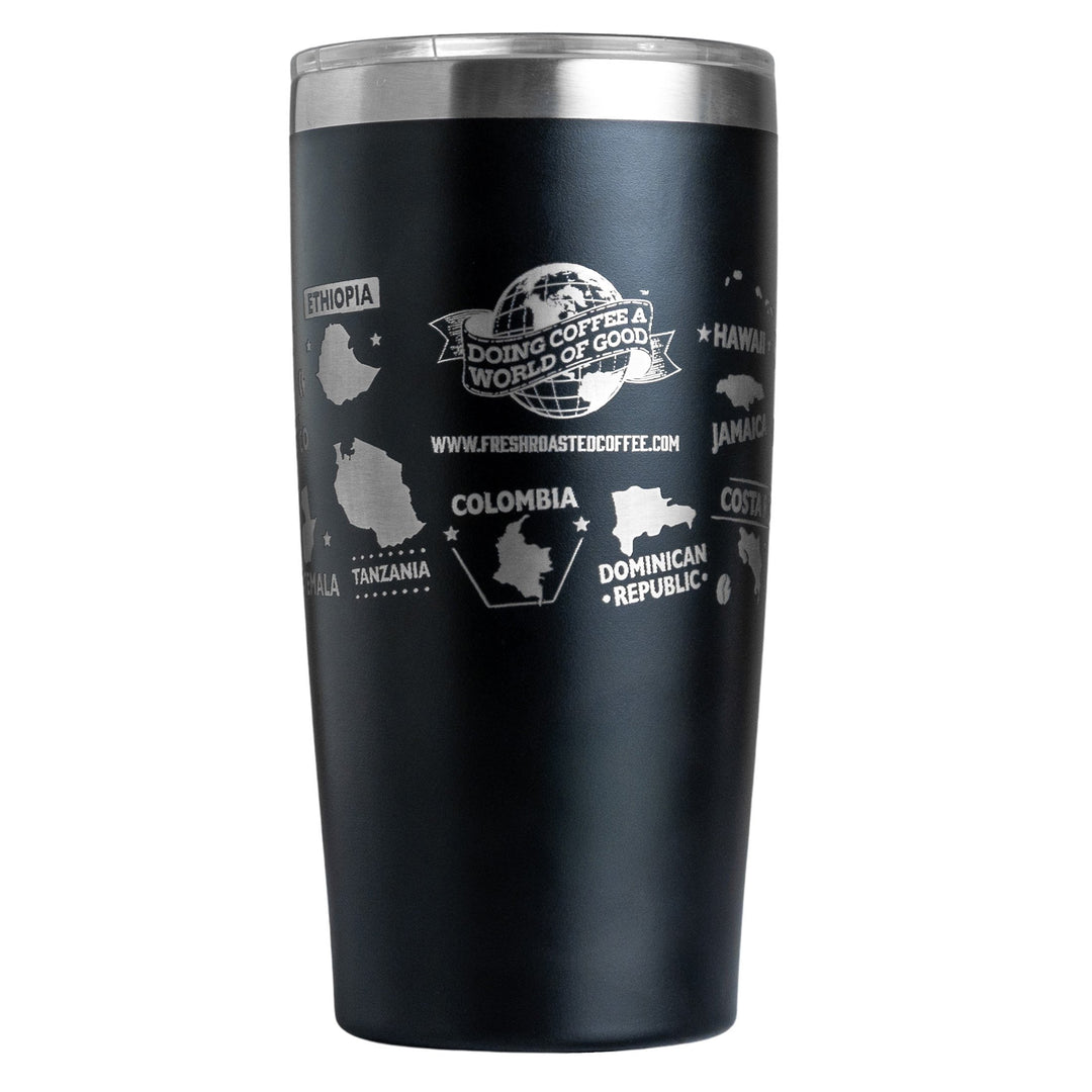 Fresh Roasted Coffee Travel Mug - Black