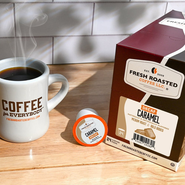 Decaf Caramel - Flavored Coffee Pods