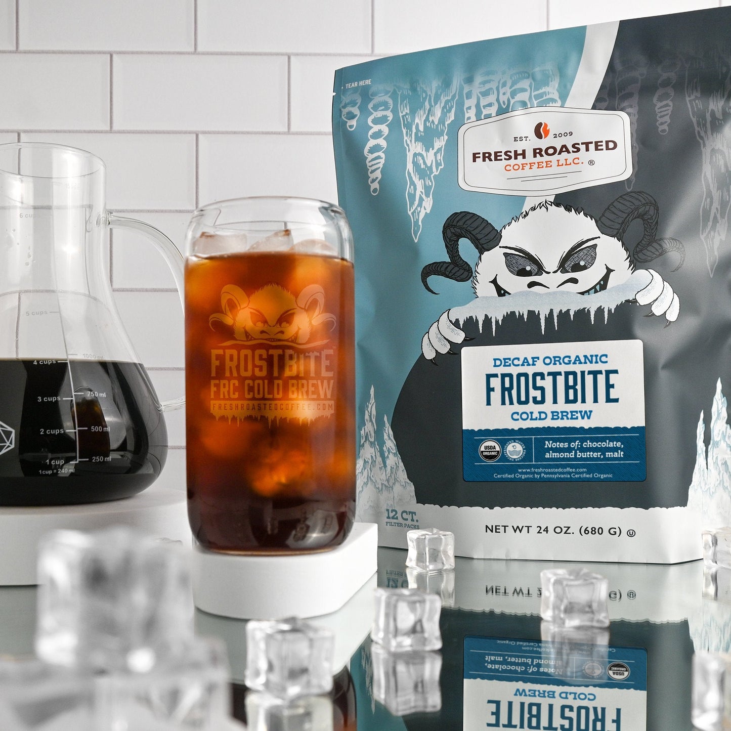 Decaf Organic Frostbite Cold Brew Filter Packs