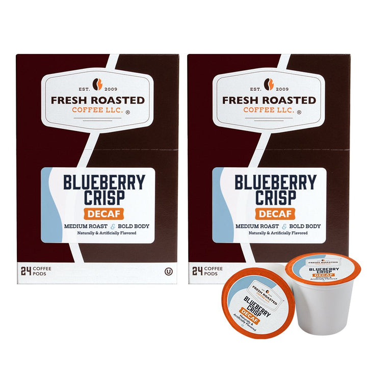 Decaf Blueberry Crisp - Flavored Coffee Pods