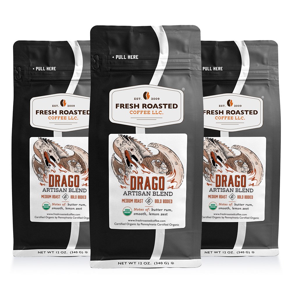 Organic Drago - Roasted Coffee