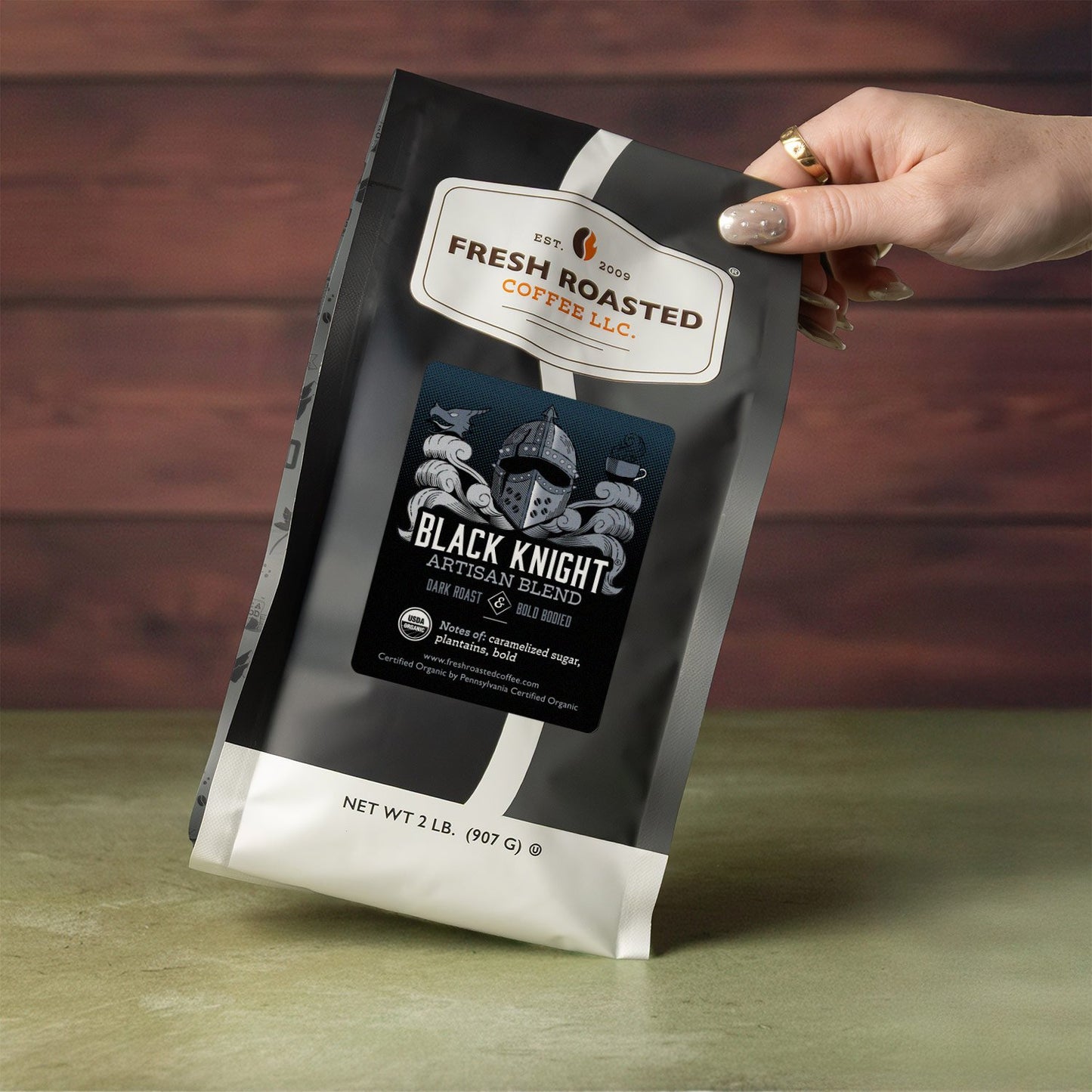 Organic Black Knight - Roasted Coffee