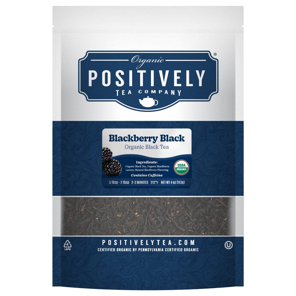 Organic Blackberry Black - Loose Leaf Tea
