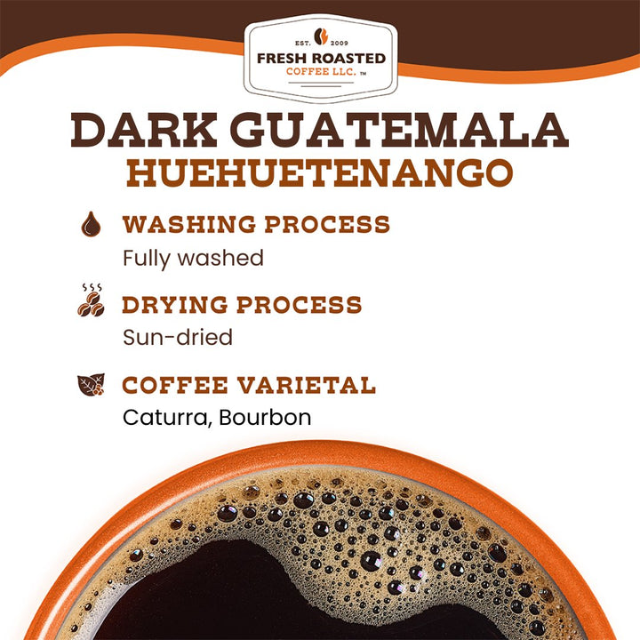 Dark Guatemala Huehuetenango - Roasted Coffee