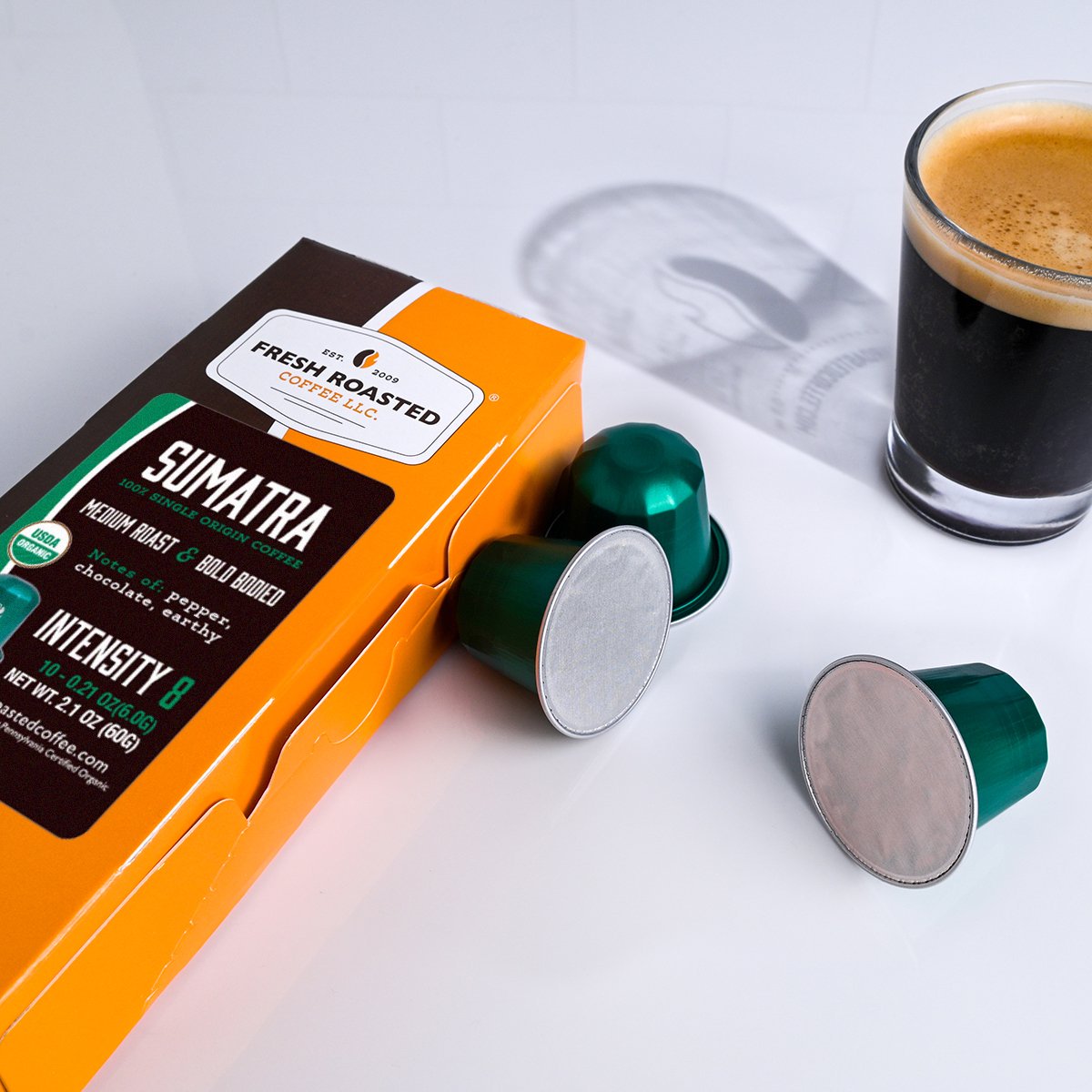 Organic Sumatra Aceh Ketiara - Espresso Capsules