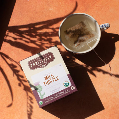 Organic Milk Thistle - Botanical Tea Bags