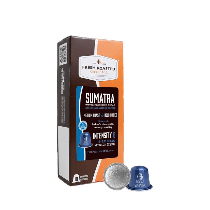 Sumatra Water-Processed Decaf - Espresso Capsules
