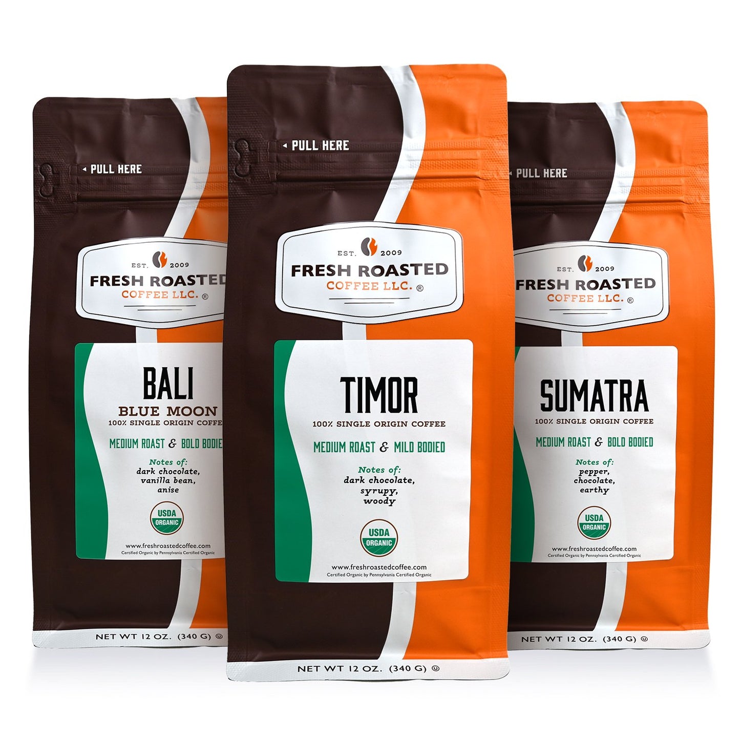 Island Hopping in the South Pacific - Organic Roasted Coffee Bundle