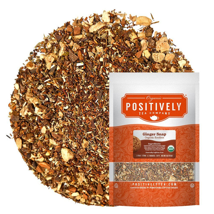 Organic Ginger Snap Rooibos - Loose Leaf Tea