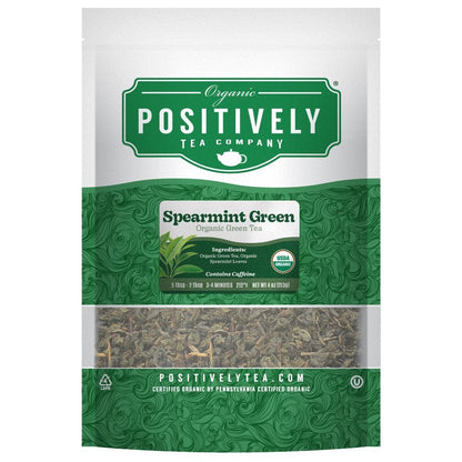 Organic Spearmint Green - Loose Leaf Tea
