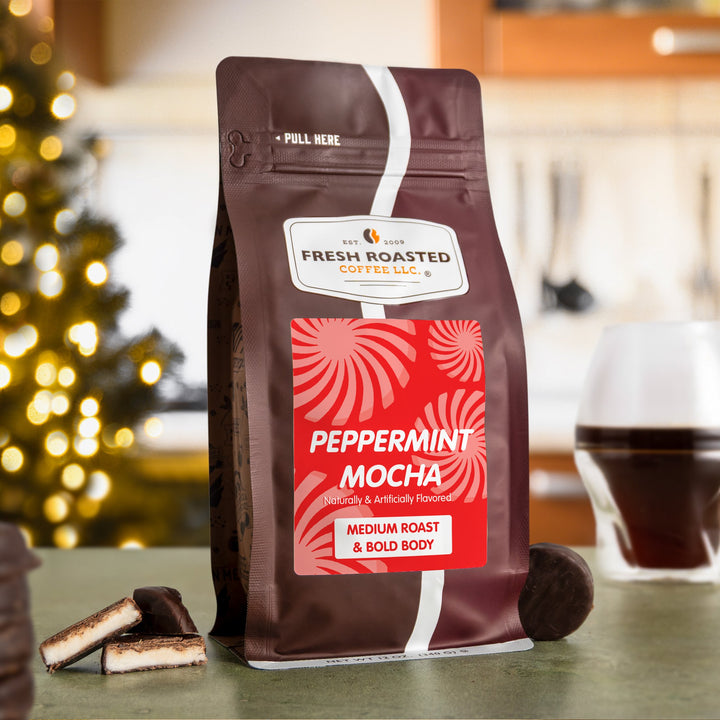 Peppermint Mocha - Flavored Roasted Coffee