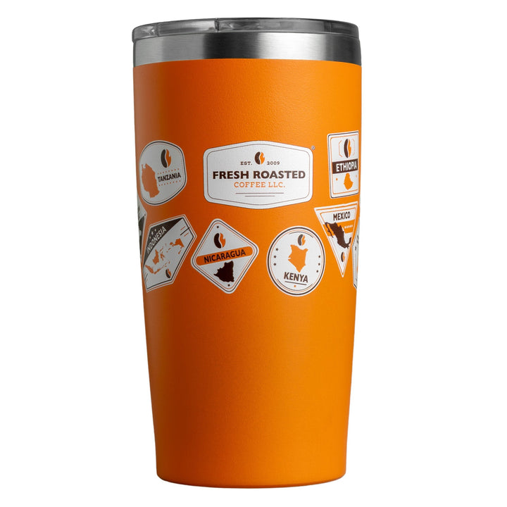 Fresh Roasted Coffee Travel Mug - Orange