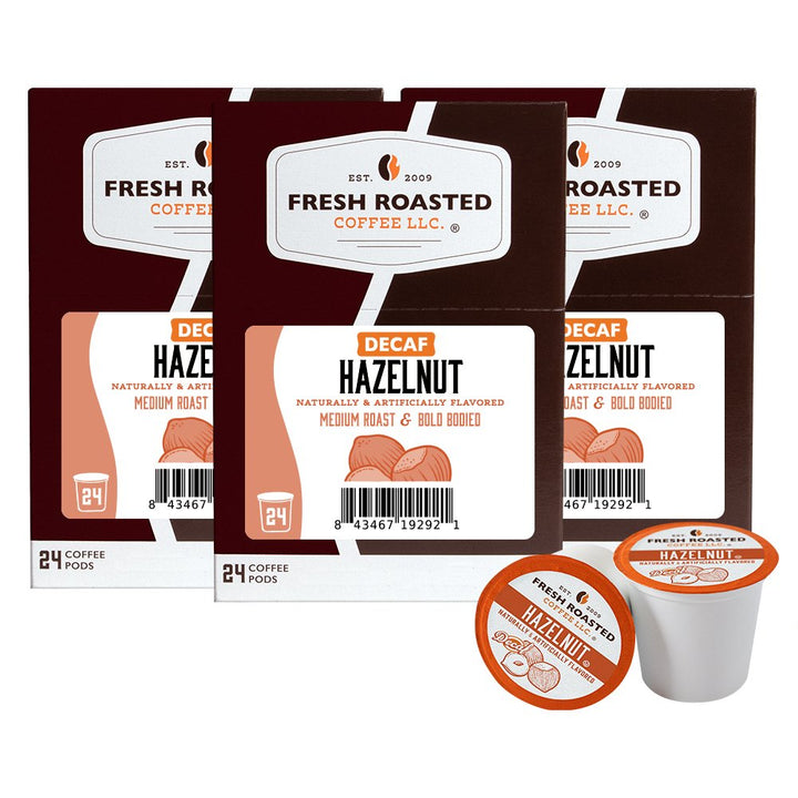 Decaf Hazelnut - Flavored Coffee Pods
