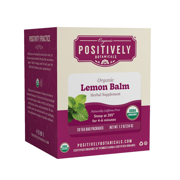 Lemon Balm - Botanical Tea Bags