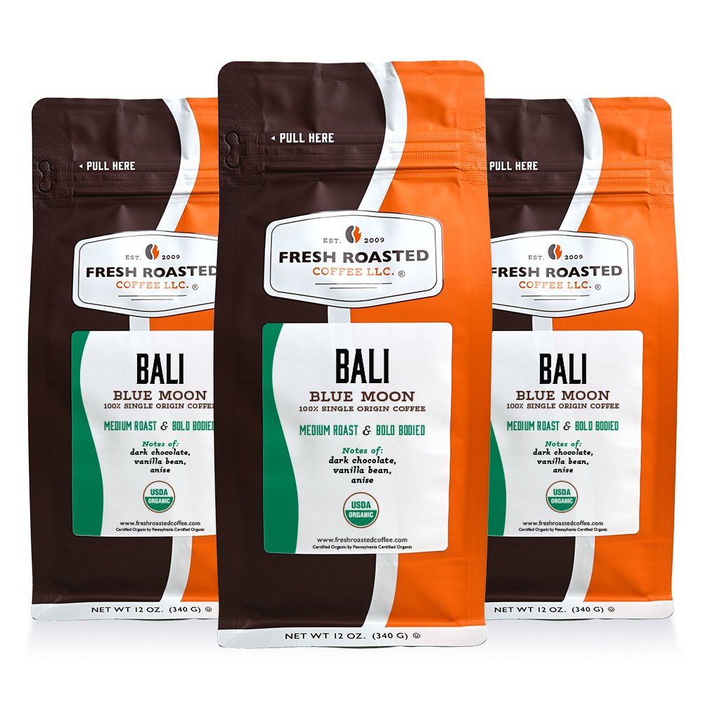Organic Bali Blue Moon - Roasted Coffee