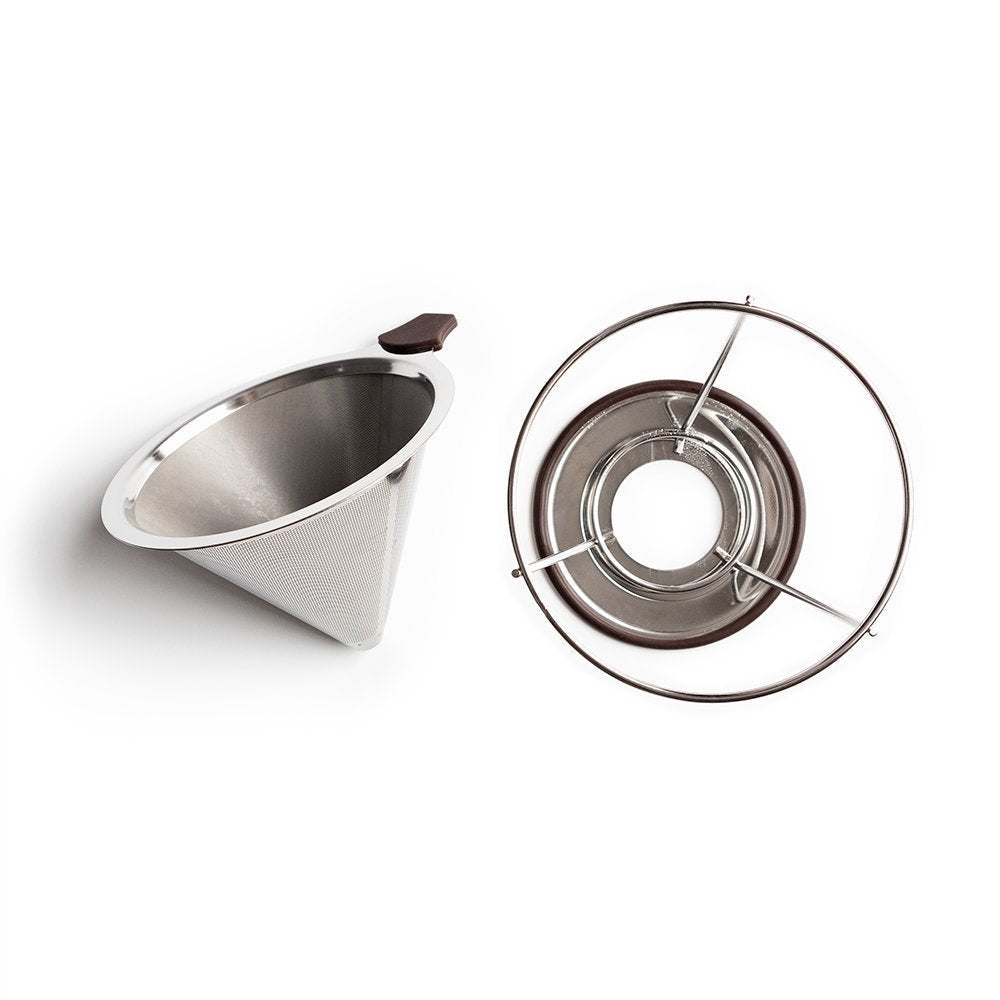 Stainless Steel Filter & Pour-over Dripper