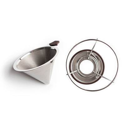 Stainless Steel Filter & Pour-over Dripper