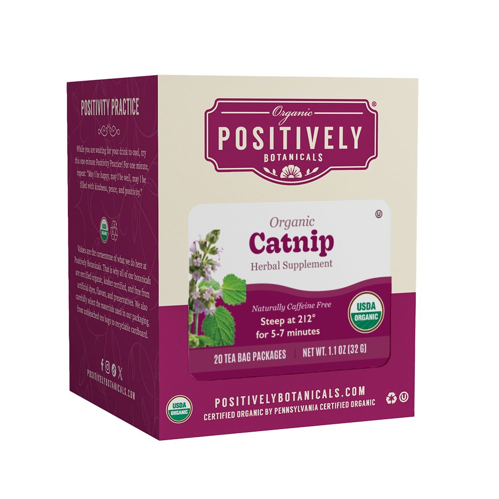 Organic Catnip - Botanical Tea Bags
