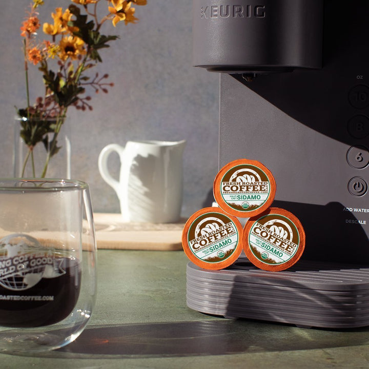 Organic Ethiopian Sidamo Swiss Water Half Caf - Classic Pods