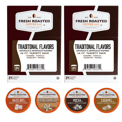 Traditional Flavors Variety Pack - Flavored Classic Pods