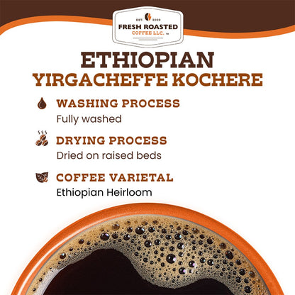 Ethiopian Yirgacheffe Kochere - Roasted Coffee