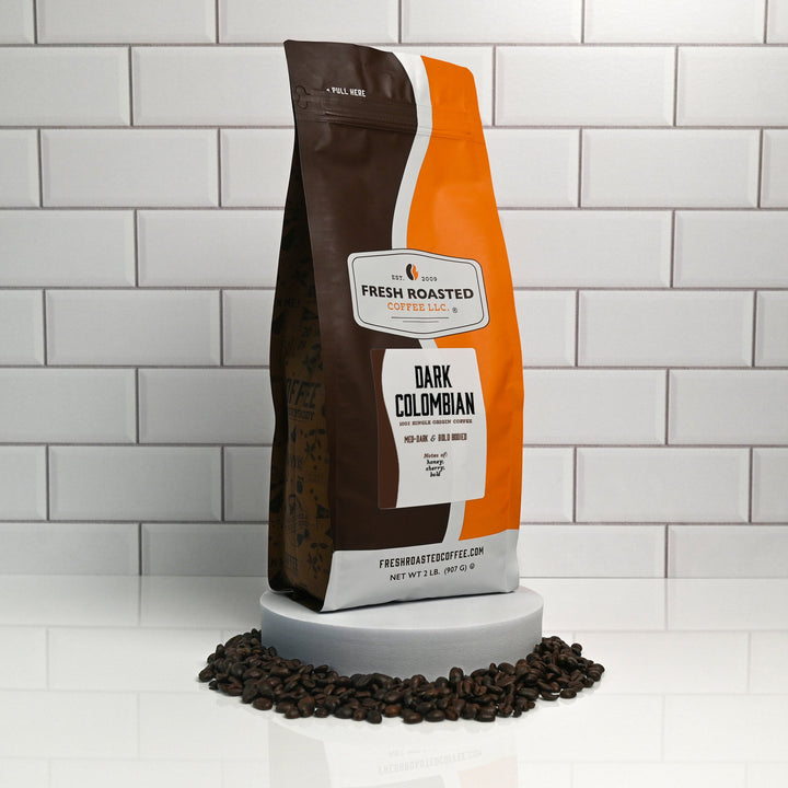 100% Dark Colombian - Roasted Coffee