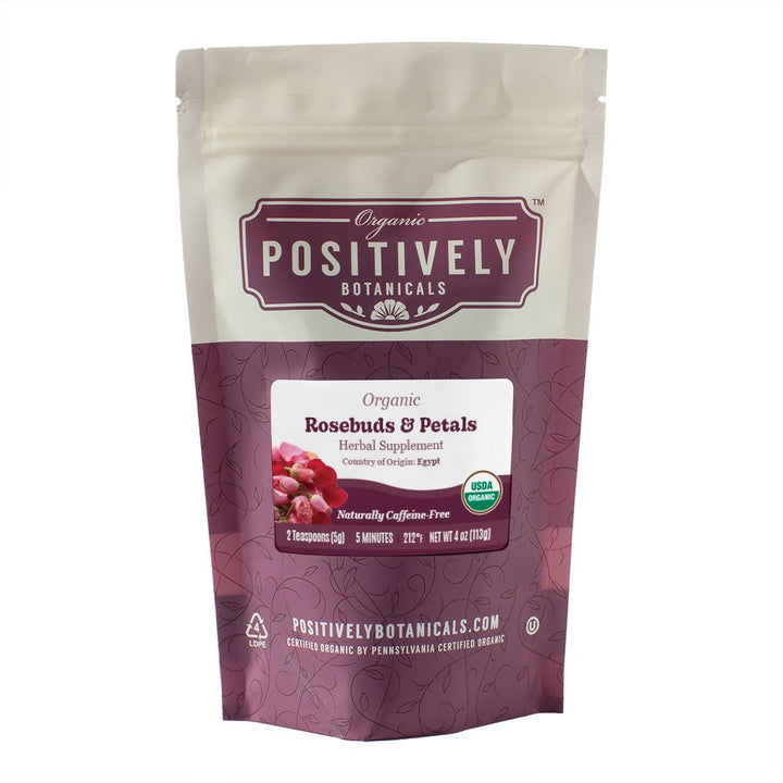 Organic Rosebuds and Petals - Loose Leaf Botanical