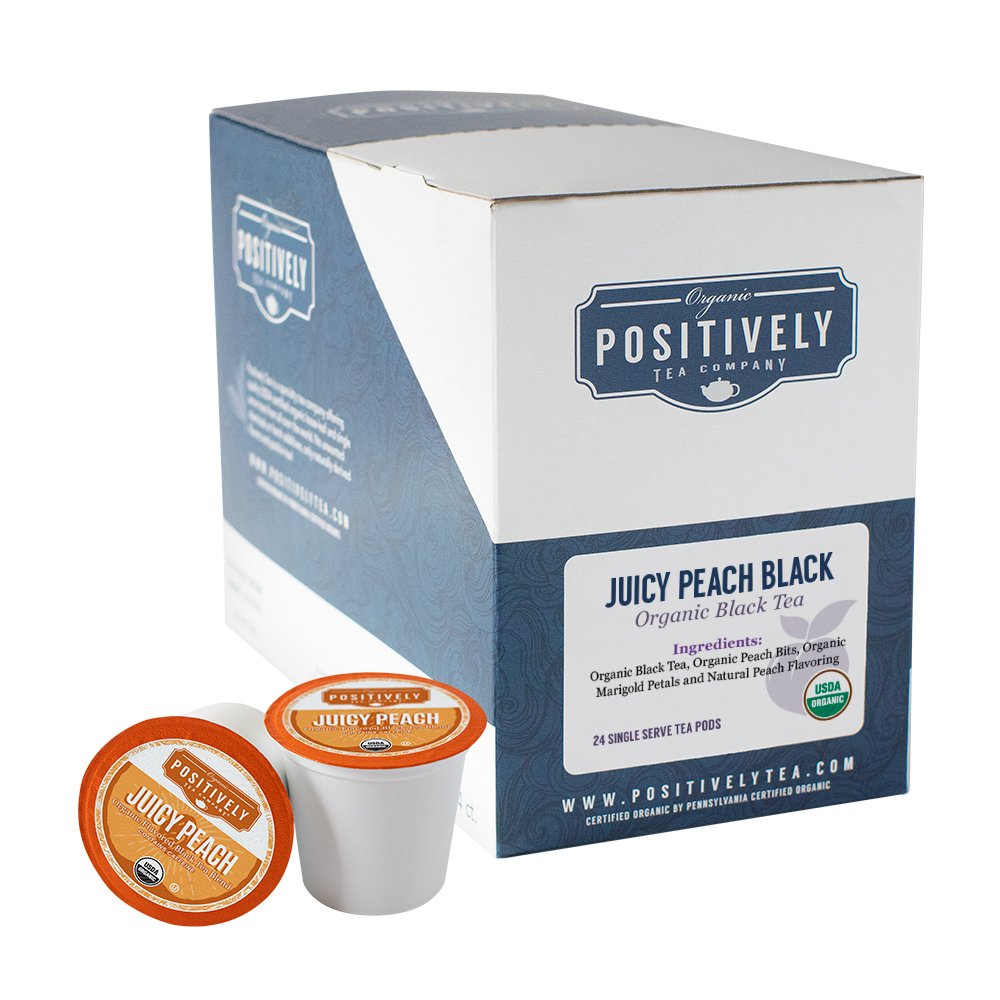 Organic Juicy Peach Black - Classic Tea Pods