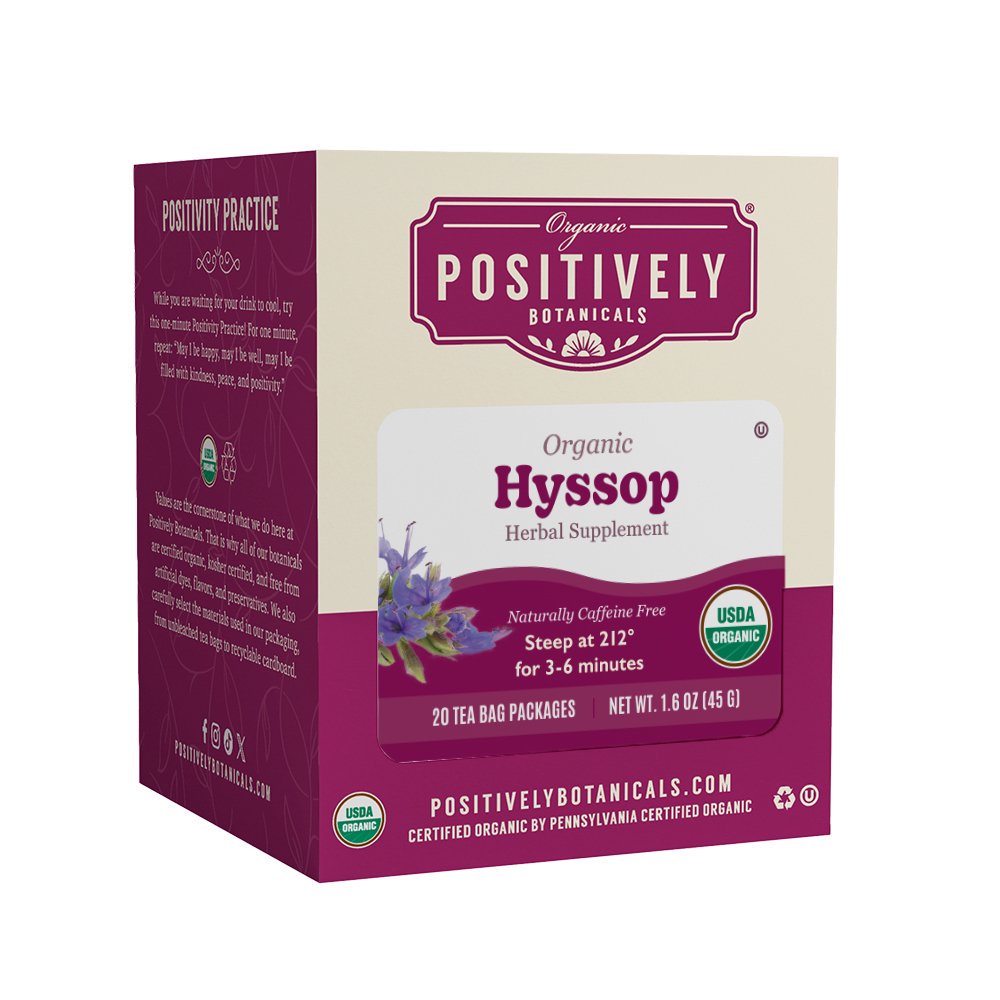 Organic Hyssop - Botanical Tea Bags – Fresh Roasted Coffee