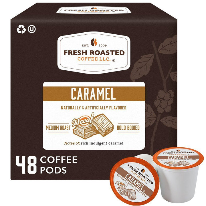 Decaf Caramel - Flavored Coffee Pods
