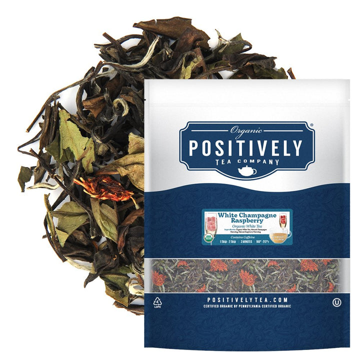 White Champagne Raspberry - Loose Leaf Tea