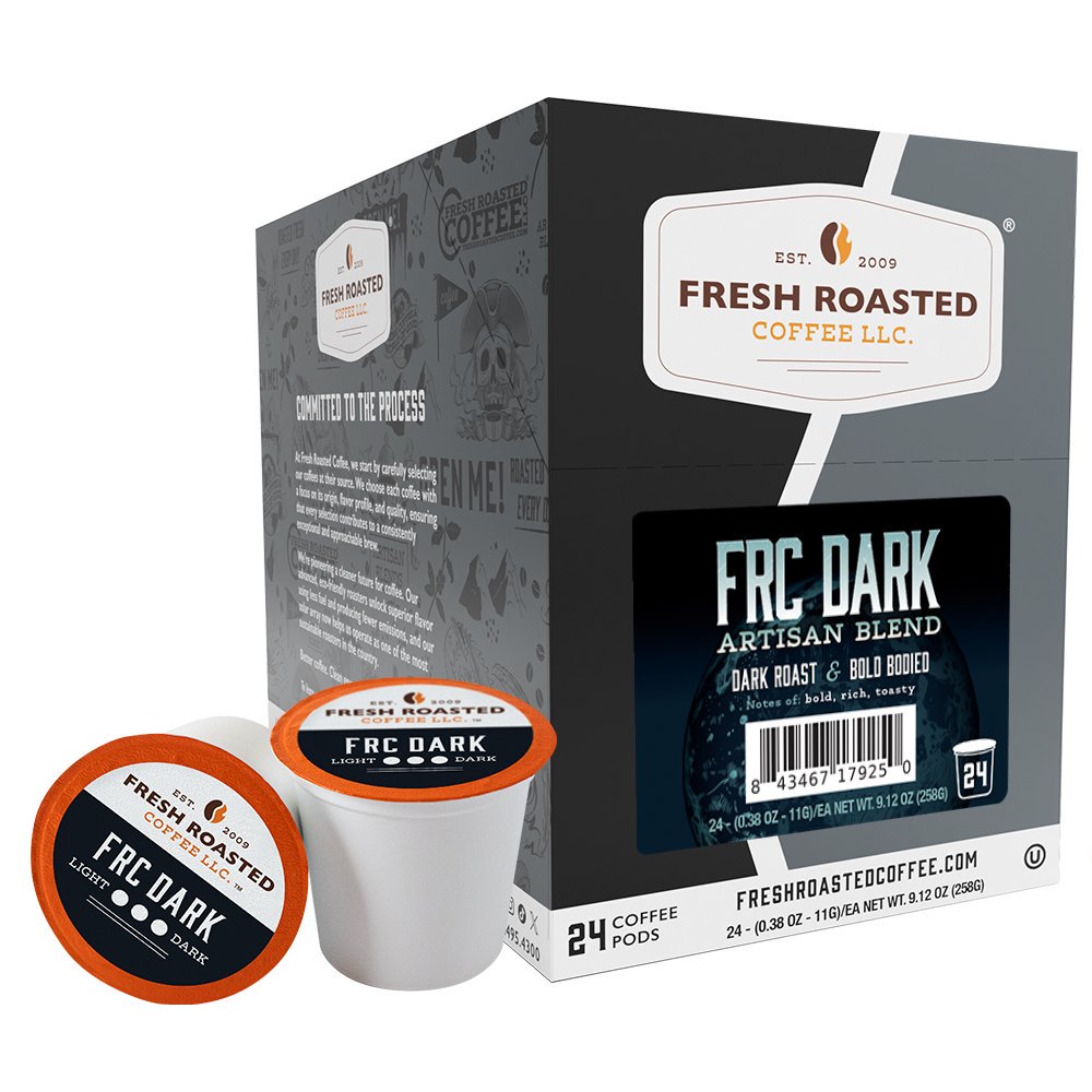 FRC Signature Dark Roast - Classic Coffee Pods – Fresh Roasted Coffee