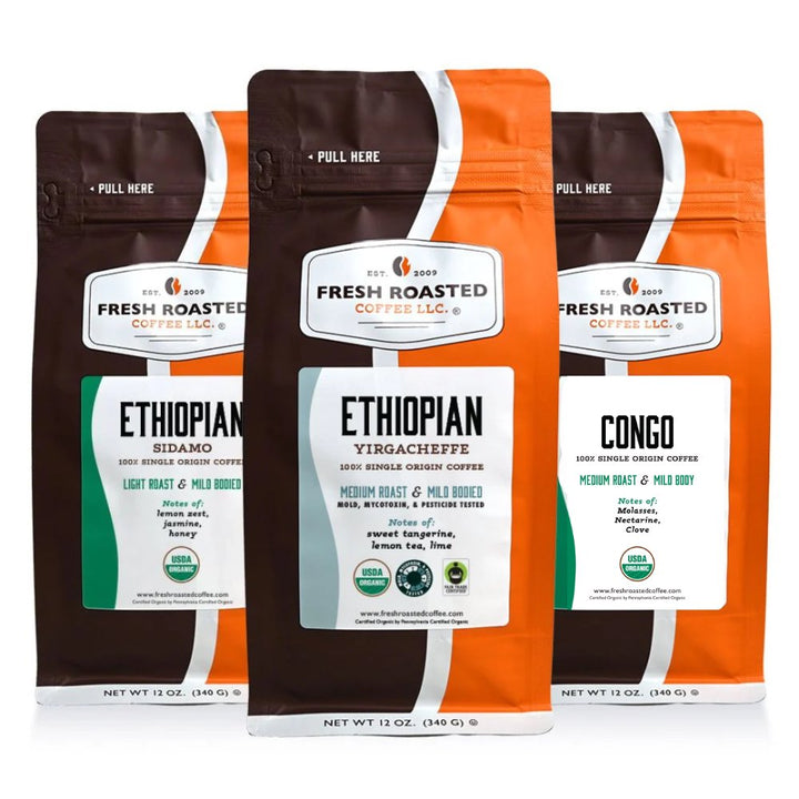 Rift Valley Collection - Organic Roasted Coffee Bundle